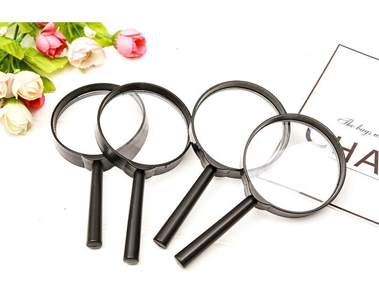 Kính Lúp Cầm Tay Phóng Đại 5X Lần Size 60mm Chất Lượng - Kính Lúp Đọc Sách Báo, Soi Bo Mạch, Dụng Cụ Thí Nghiệm