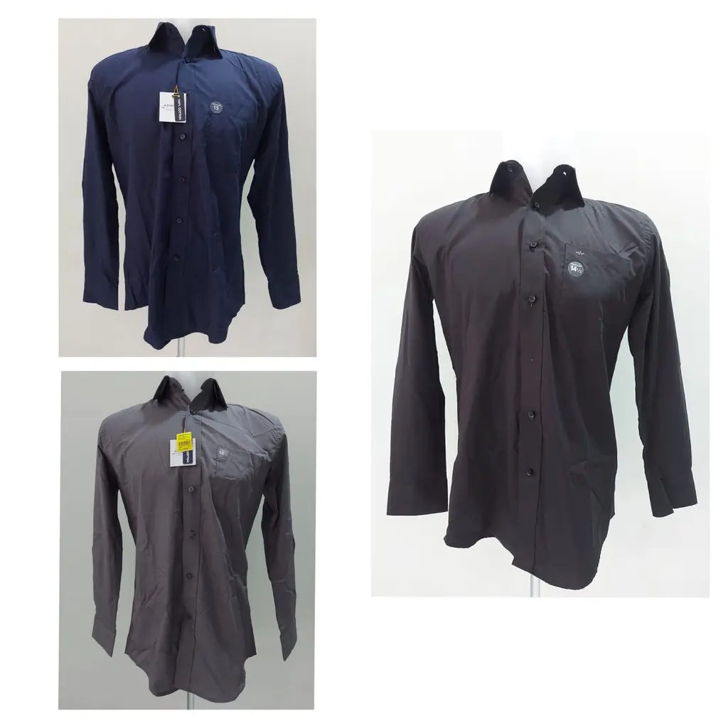 14.5-15-ARR0W-KEMEJA FORMAL PRIA-REGULAR/LENGAN PANJANG/KATUN