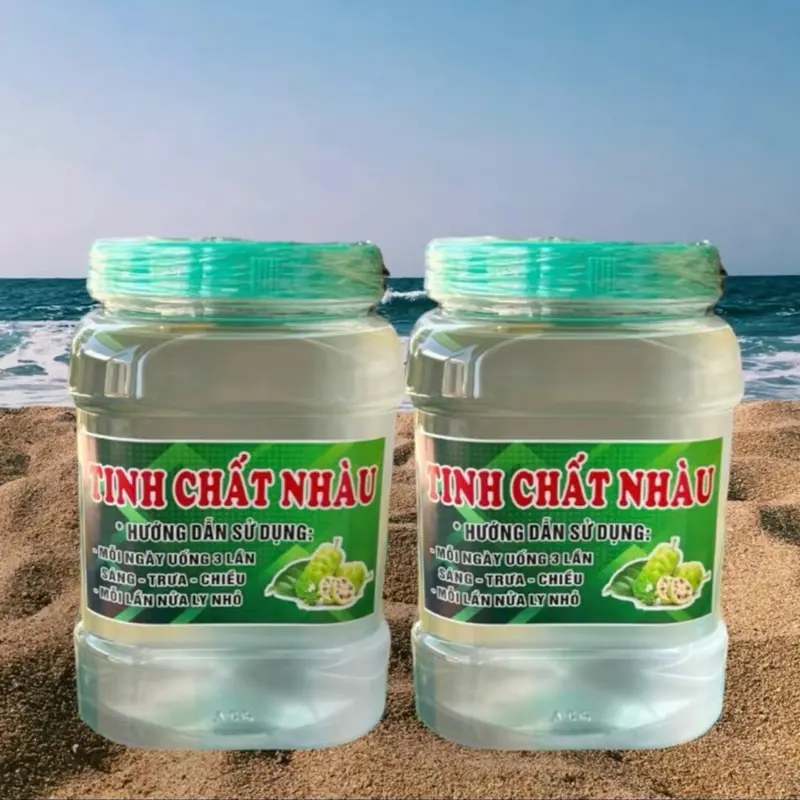 TINH CHẤT NHÀU.COMB. 2 HỦ LỚN. TỰ NHIÊN.thông thường 1