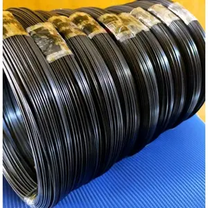 RUJI FIBER HITAM 1ROLL jeruji fiber 100METER dan 50meter  1mm, 1,5mm, 50 meter 2mm ruji fiber sangkar layang layang  import asli