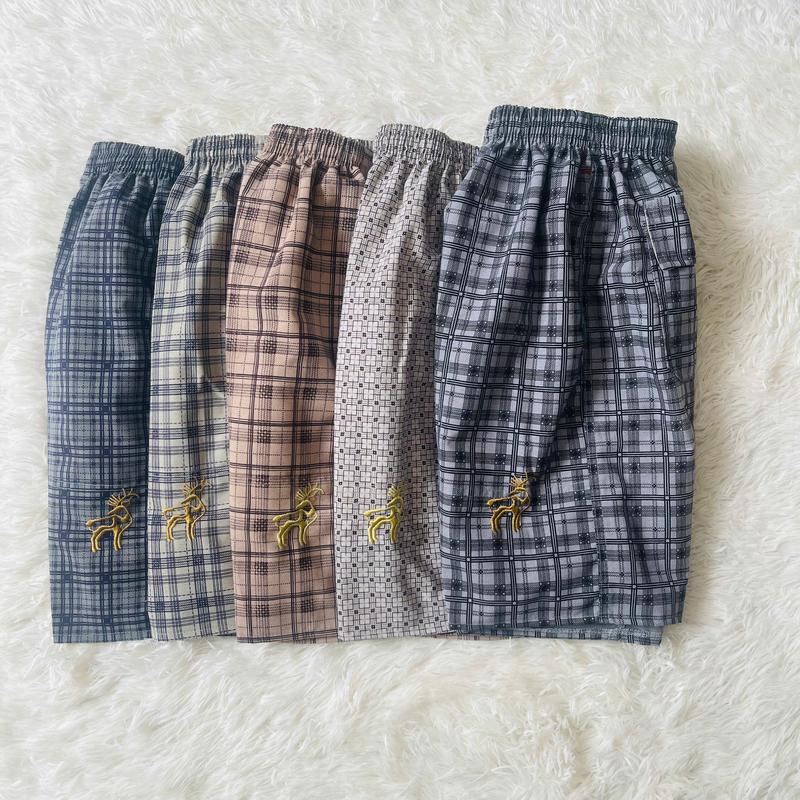 Combo 3 quần đùi kaki vải dày nam mặc nhà, Mã KK00 lưng thun mặc bền thoáng mát thoải mái