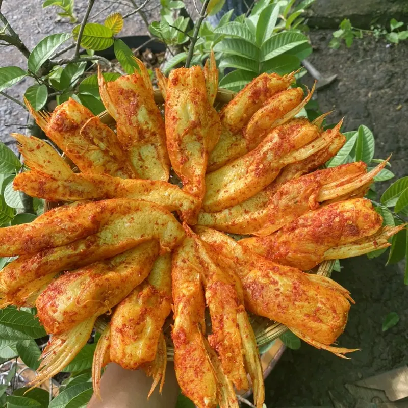 (DELL KM ) khô ức cá dứa tẩm bột ớt hàn quốc  - thơm ngon béo ngậy miễn tây sông nước Food Thức Ăn Ăn Vặt 6