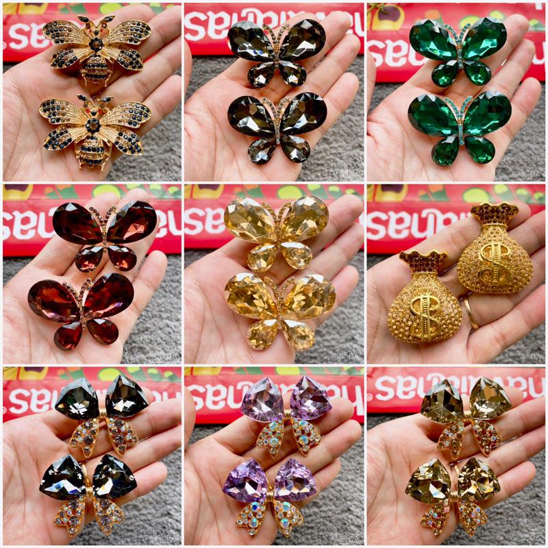 Bộ 2 Charm gắn dép xỏ ngón nữ xinh