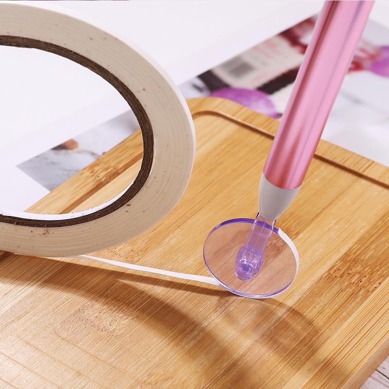 Product Introduction of Sewing Cross Stitch Embroidery Accessories Colorful Roller Wheel Tip 5D  Painting Point Drill Pen 8