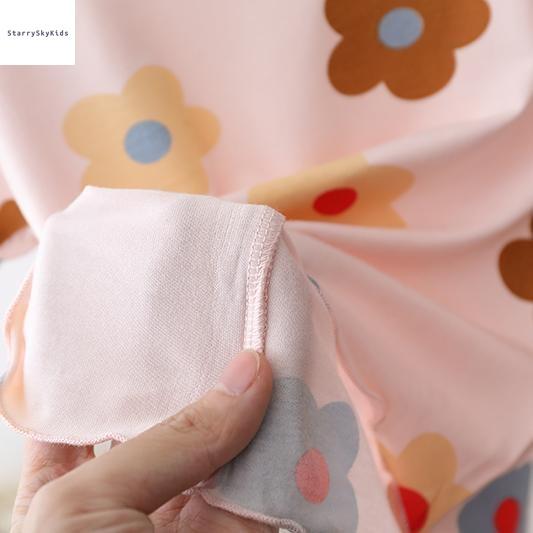Product Introduction of Bộ Đồ Ngủ Điều Hòa Không Khí Mùa Hè, Phong Cách Hàn Quốc, Mềm Mại Và Mỏng, Làm Bằng Lụa Lạnh, Thích Hợp Cho Bé Gái, Có Kích Thước 80-140cm Kem 22