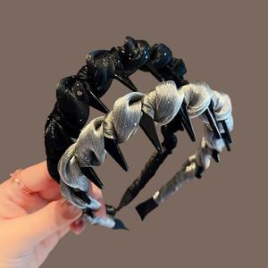 Băng Đô Sợi Ánh Ngọc Trai, Phong Cách Thanh Lịch, Dành Cho Nữ, Hàng Mới Về 2025, Dễ Phối Đồ, Tiên Tiến, Nhạy Cảm Với Áp Lực, Chống Trượt, Có Răng tóc headband