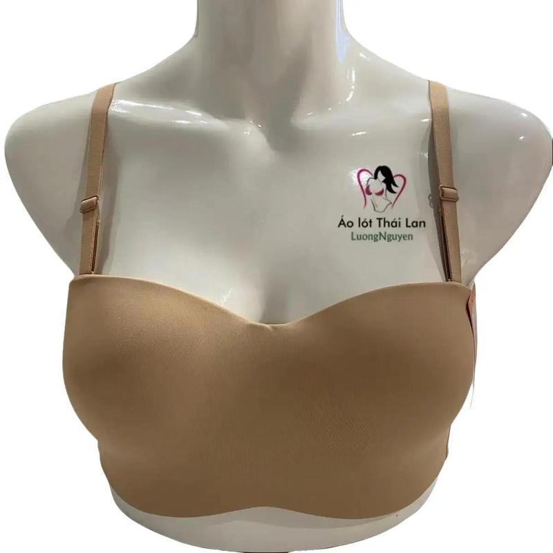 Áo lót bra bigsize Anny 9578 quả ngang có gọng cup C size 36-42 chống tụt, chống xệ, quả lớn, ôm ngực, đen - Nữ, Women