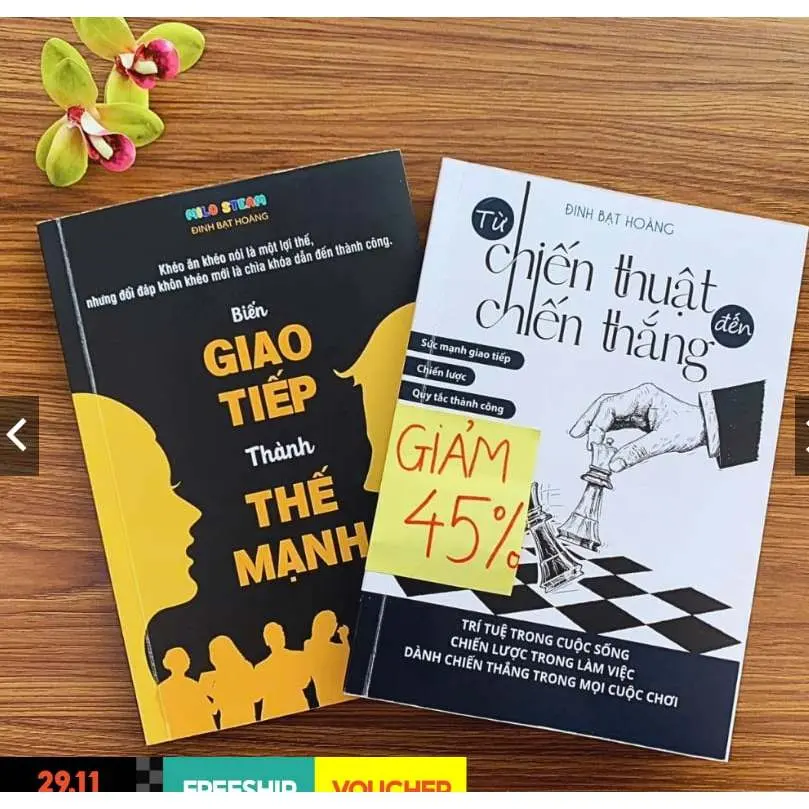 Sách- Combo 2 Cuốn: Biến Giao Tiếp Thành Thế Mạnh + Từ Chiến Thuật Tới Chiến Thắng