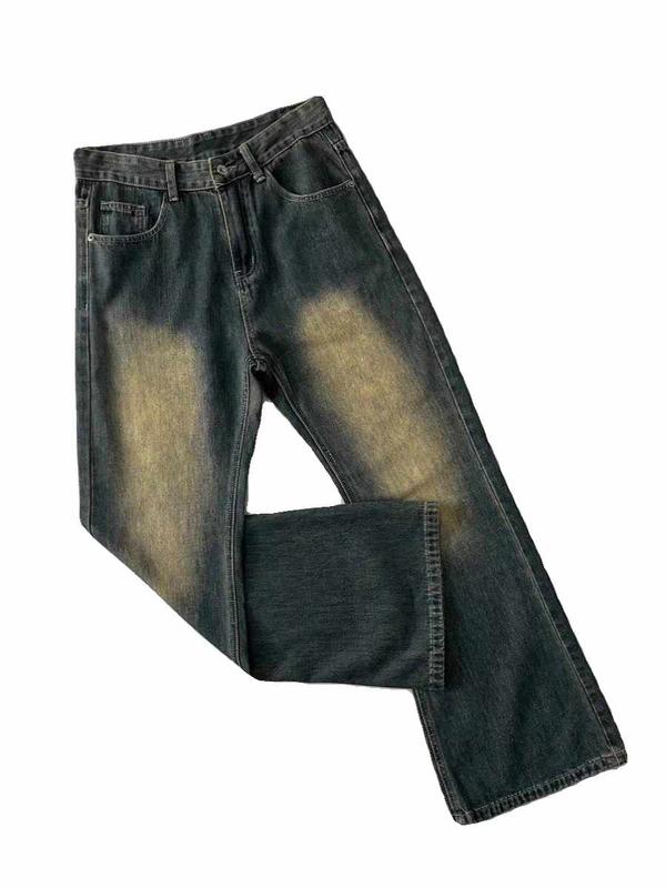  Quần jean nam ống loe K5  - quần bò nam vải dày dặn phong cách hàn quốc 2024 cá tính 