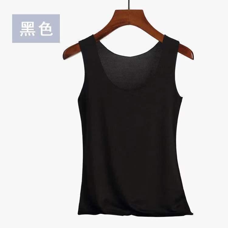 Áo Vest Lụa Lạnh Không Đường May, Đồ Lót Nữ Mùa Hè, Phong Cách Hàn Quốc, Dây Mỏng, Thích Hợp Cho Học Sinh Nữ 8