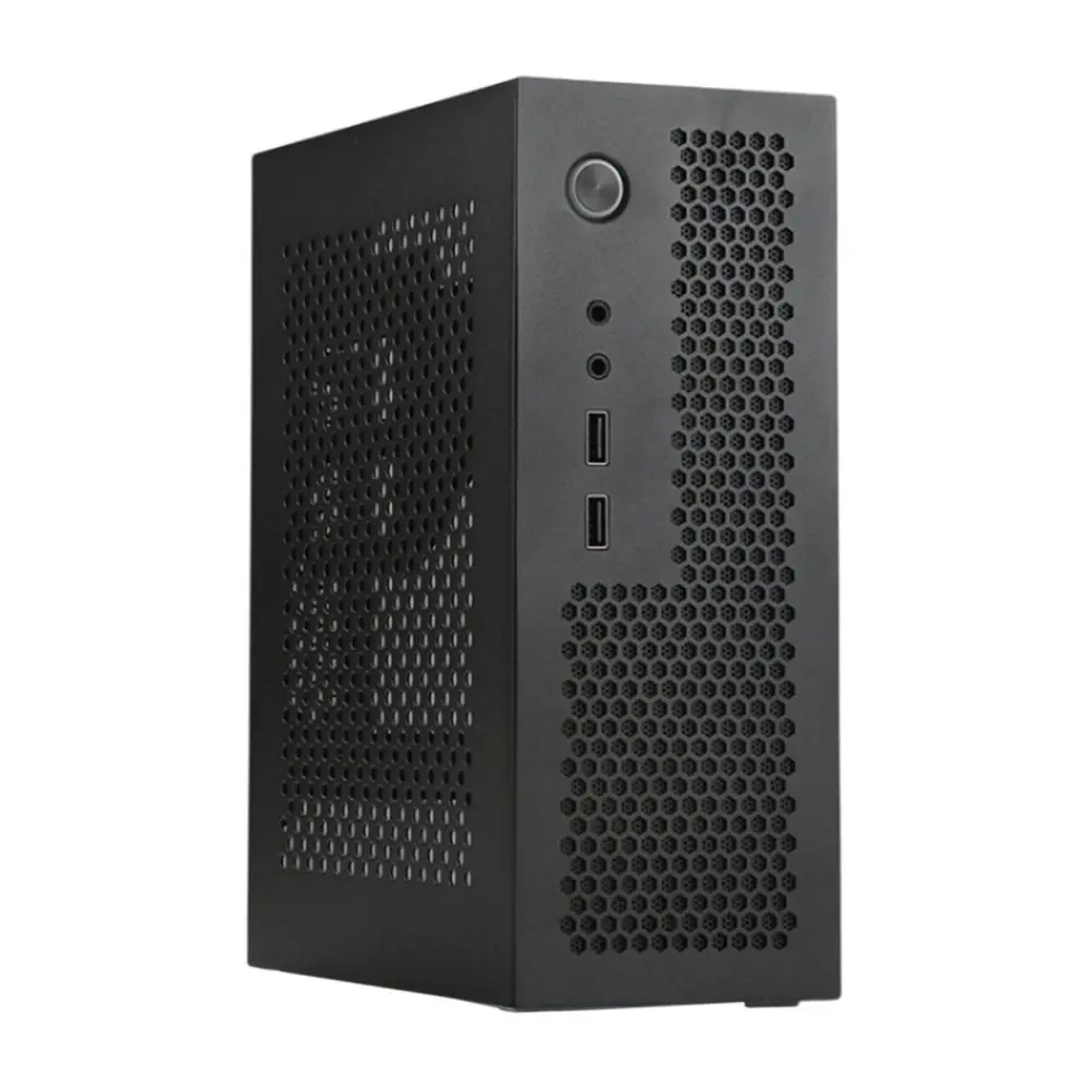 A09 Computer Case USB2.0 Accessories Sturdy 0.8mm Thickness Vertical Horizontal Simple Simple Using Accs Gaming PC Chassis Mini ITX