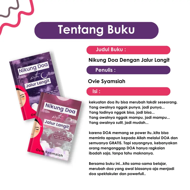 BUKU NIKUNG DOA DENGAN JALUR LANGIT BY OVIE SYAMSIAH 6