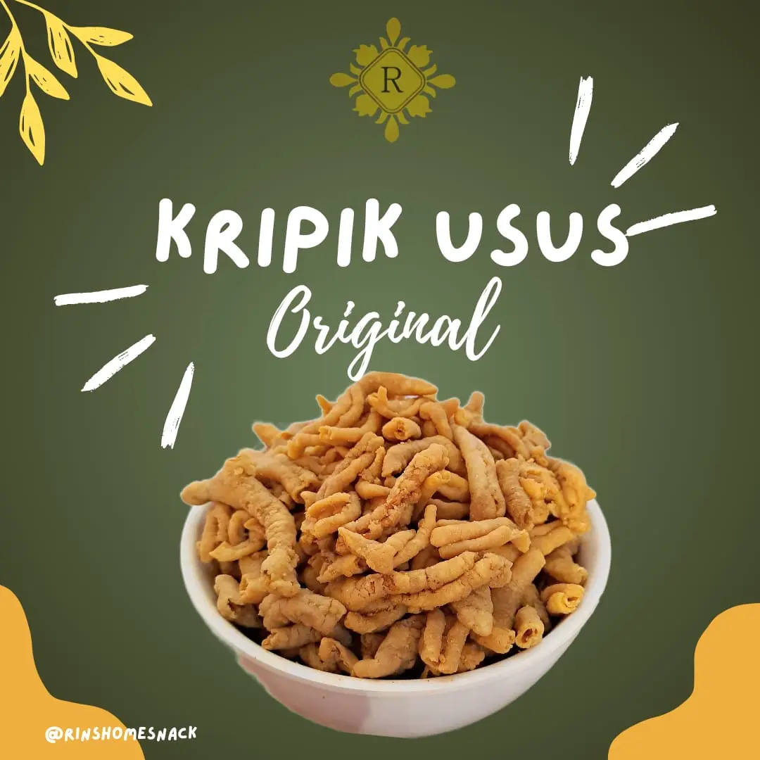 PROMO !!! Kripik Usus Ayam Crispy Original 500gr Terlaris