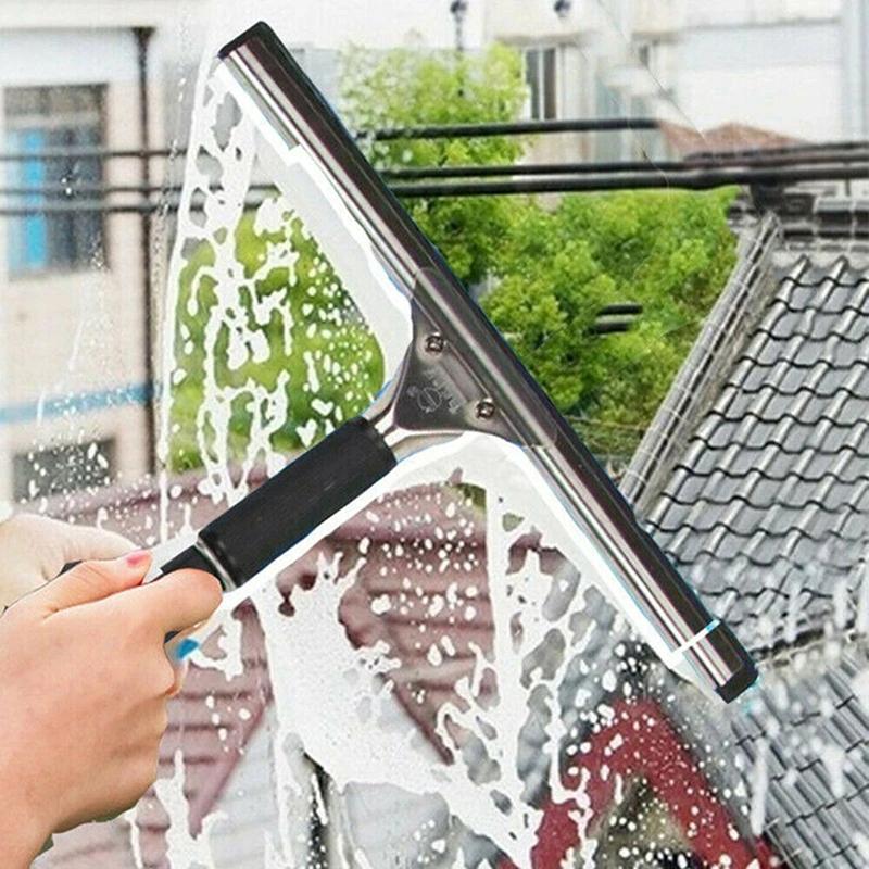 Chổi Lau Kính Cửa Sổ, Dụng Cụ Gạt Nước, Để Làm Sạch Kính Cửa Sổ, Thích Hợp Cho Gia Đình, Vòi Hoa Sen Và Phòng Tắm 6