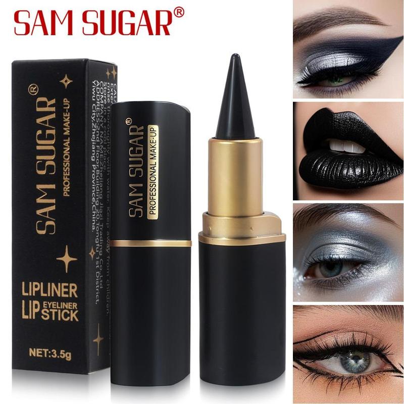 Product Introduction of Waterproof Eyeliner Gel, 2 Counts Long Lasting Smudge Proof Eyeliner, Multi-purpose Highly Pigmented Black Eyeliner for Beginners, Makeup 7