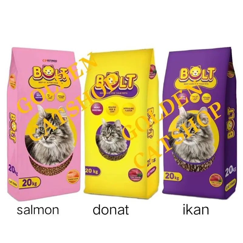 BOLT CAT 800 gr/ bolt makanan kucing 800 gr/dry food