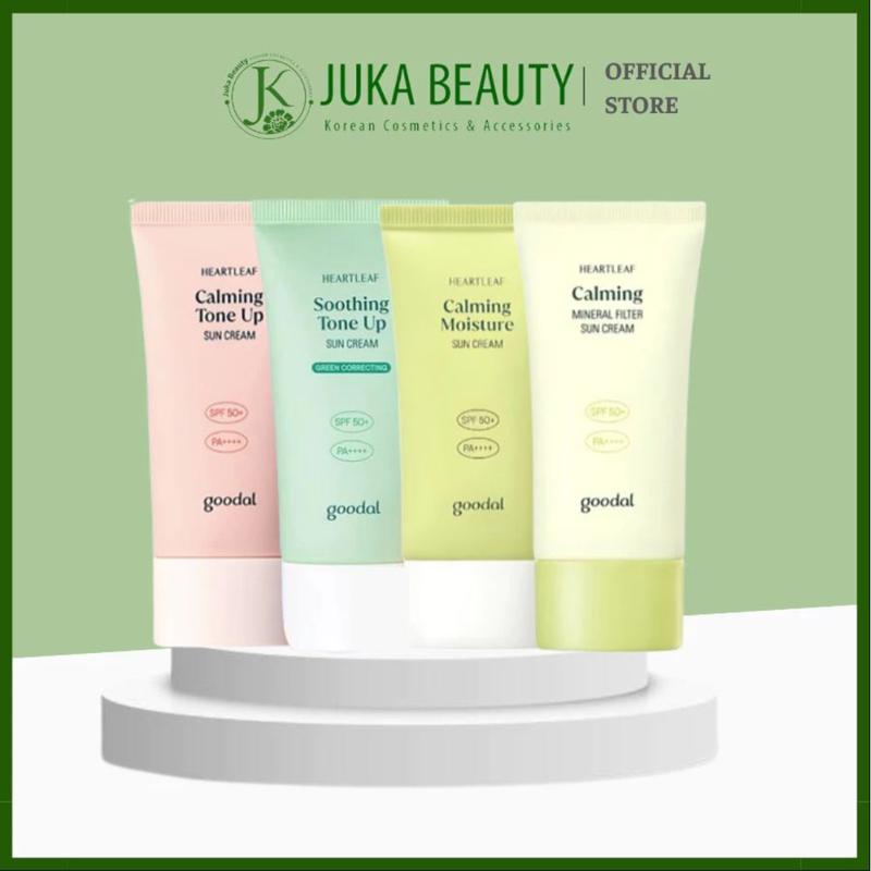 Kem chống nắng Goodal Houttuynia Cordata Calming Sun Cream SPF50+ PA++++ 50ml Skincare Chăm Sóc Da Làm Đẹp Da