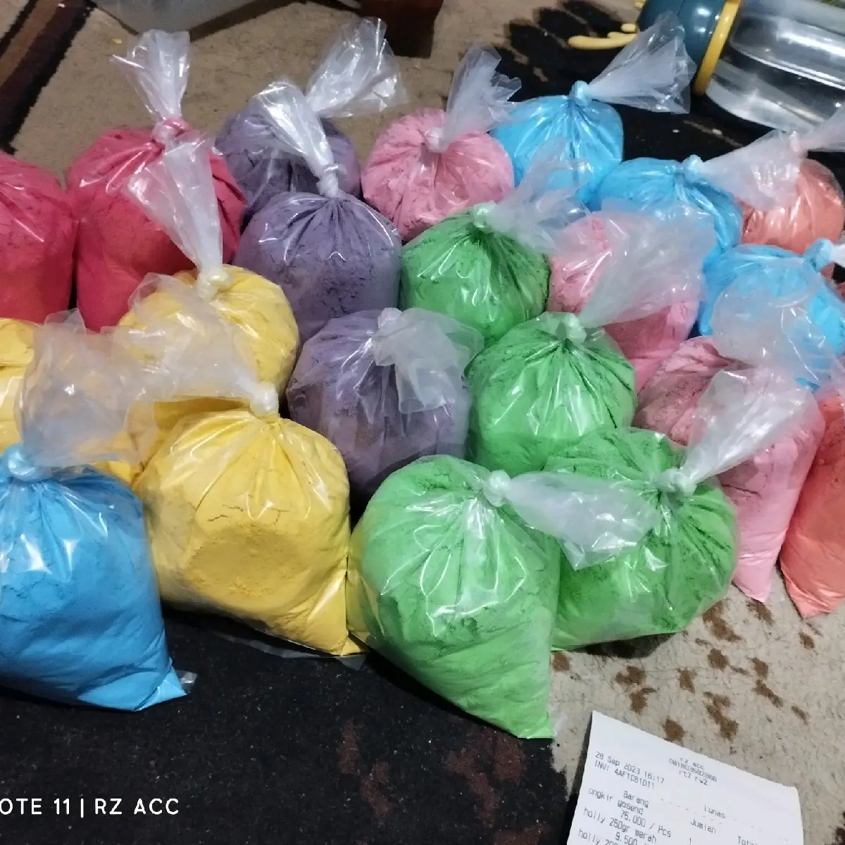 Holly Powder 1kg - Tepung Warna - Tepung Holi Bubuk - Shop | Tokopedia