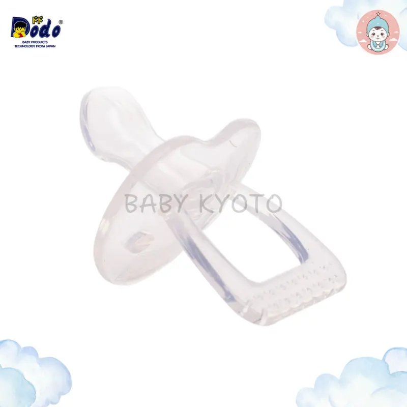 BK Dodo Soother Full Silicone Empeng Dot Bayi Silikon Komeng Newborn Baby Pacifier Silicone BPA Free 8