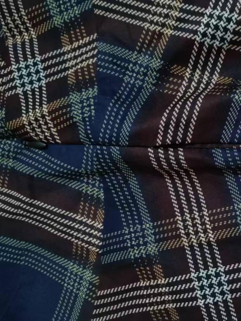 Product Introduction of Women's Plaid Print Pocket High Waist Skirt, Casual Fashion Long Skirt for Daily Outdoor Wear, Women's Bottoms for Spring & Fall 8