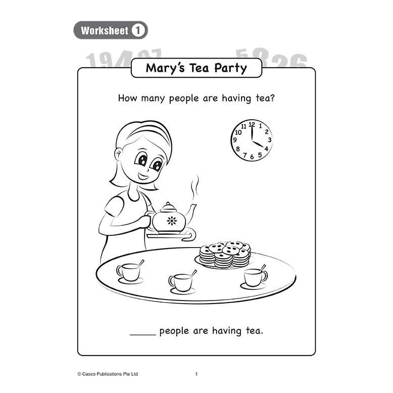 Product Introduction of Original Product Preschool Everyday Maths Thinking Skills Book 1 3
