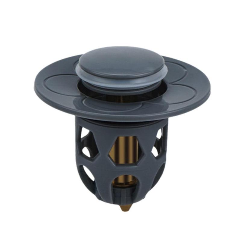 Product Introduction of Universal Sink  Washbasin Water Head Leaking Stopper Push-type Copper Basin Filter Bath Tub Drain Stopper Deodorant Plug Accessories 18