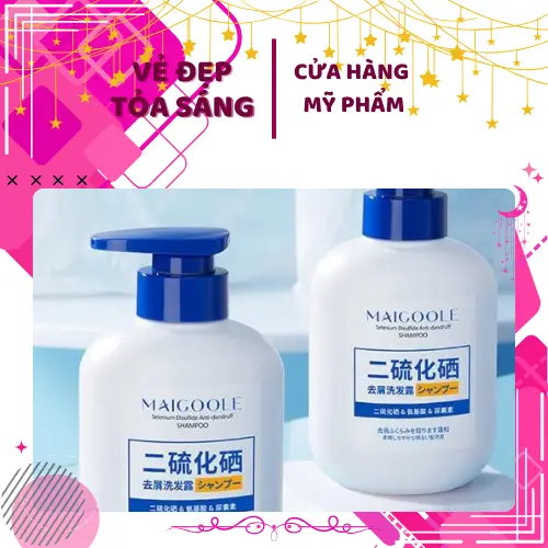 Dầu gội Maigoole giảm nấm ngứa da đầu, dầu gội dược liệu nấm da đầu, giảm ngứa, viêm da tiết bã nhờn, giảm rụng- VẺ ĐẸP TỎA SÁNG