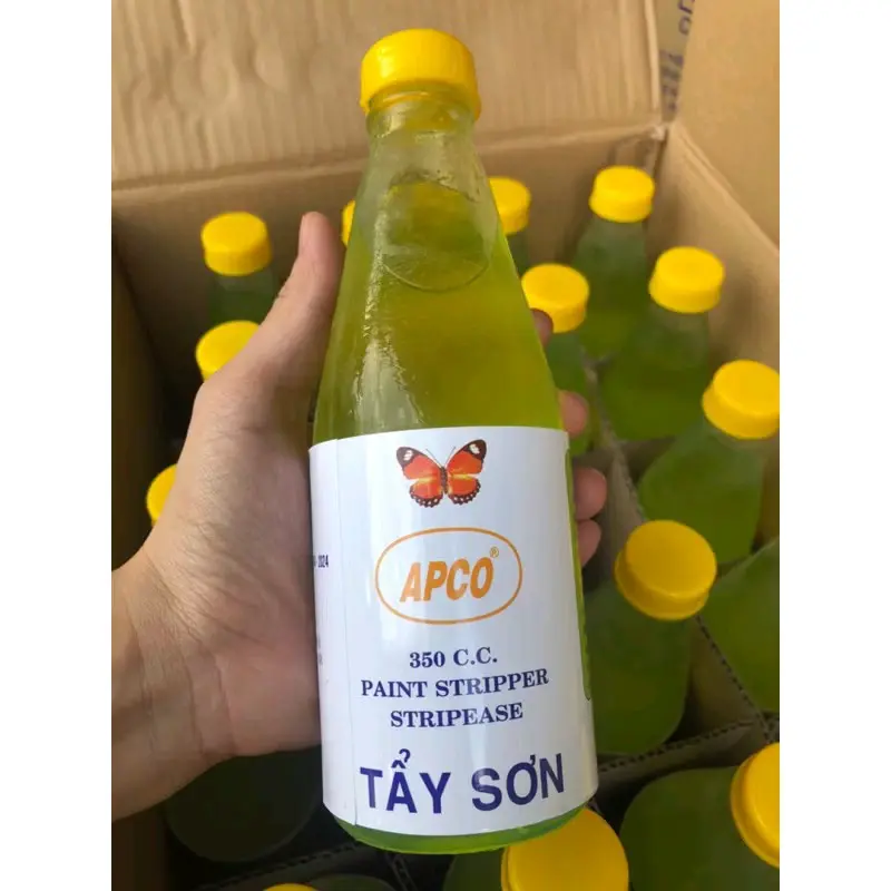 Chai Dung dịch tẩy sơn APCO 350CC chuyên dụng - Làm Sạch 8