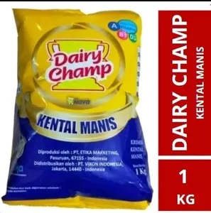 Susu Krimer Kental Manis SKM Dairy Champ bantal 1Kg
