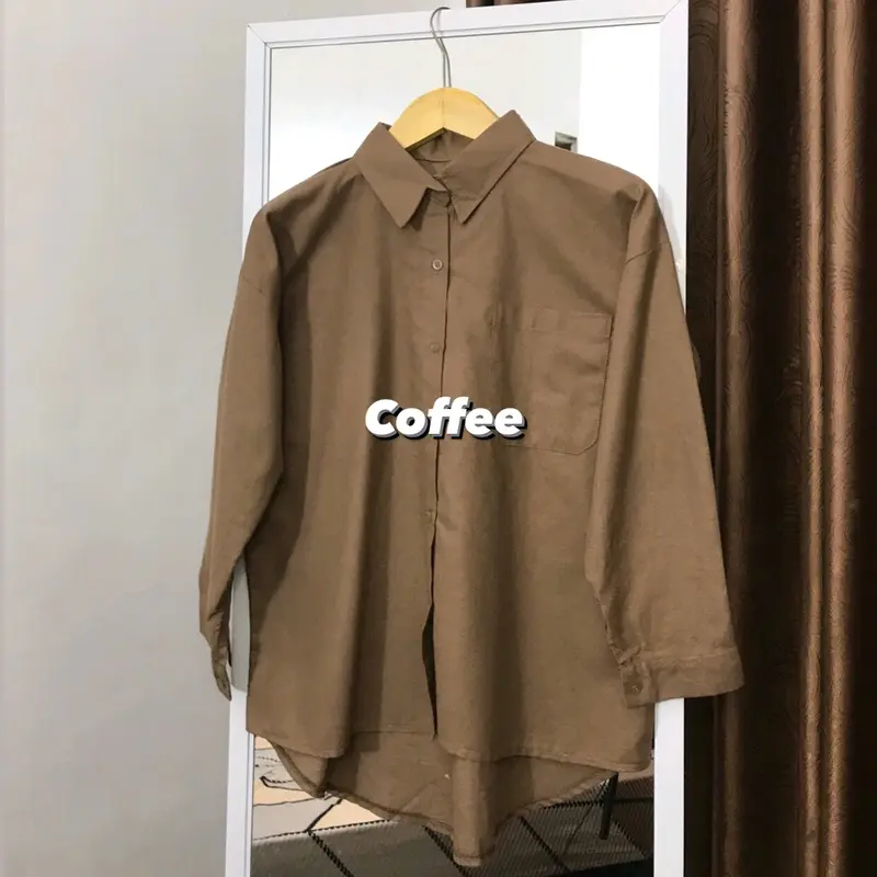 KEMEJA BASIC LINEN OVERSIZE 4