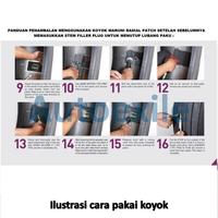 Gambar Koyok Tambal Ban Luar Radial Maruni GNR12 MR12 70x120mm 8buah Patch Tip Top GNR-12 MR-12 Tapak Sudut Dinding Tanpa Masak Made in Japan - Hitam Hijau dari Autoexile Kota Medan 3 Tokopedia
