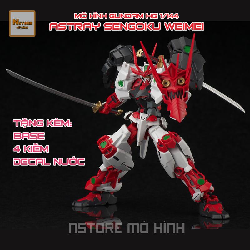 Mô Hình Gundam HGBF Astray Sengoku WeiMei 1/144 Đồ Chơi Lắp Ráp Anime