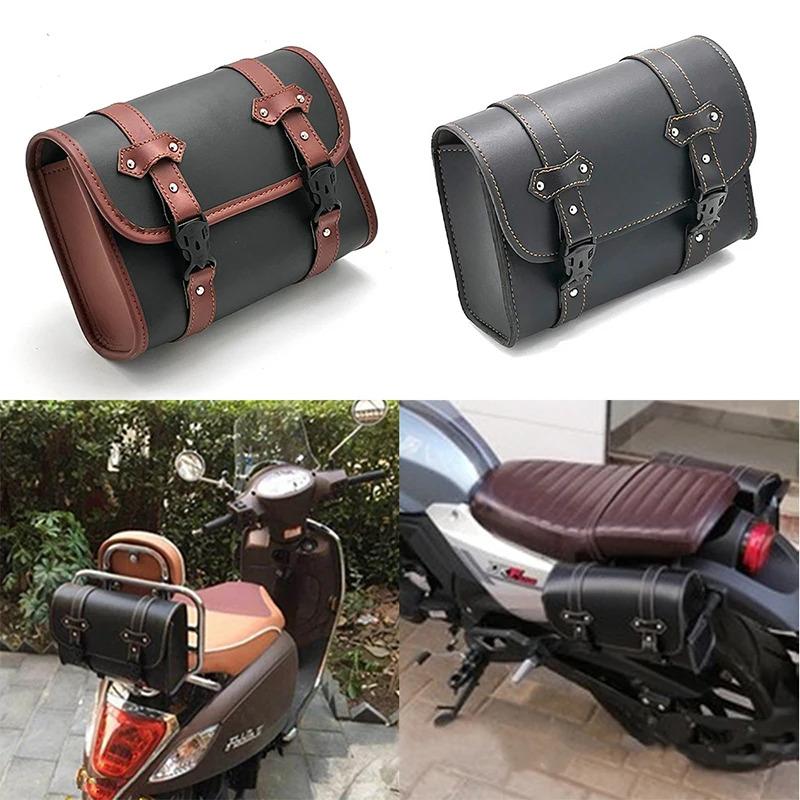 Beg Motosikal, Beg Bahu, Kulit PU, Depan dan Ekor Garpu, Beg Pelana ...