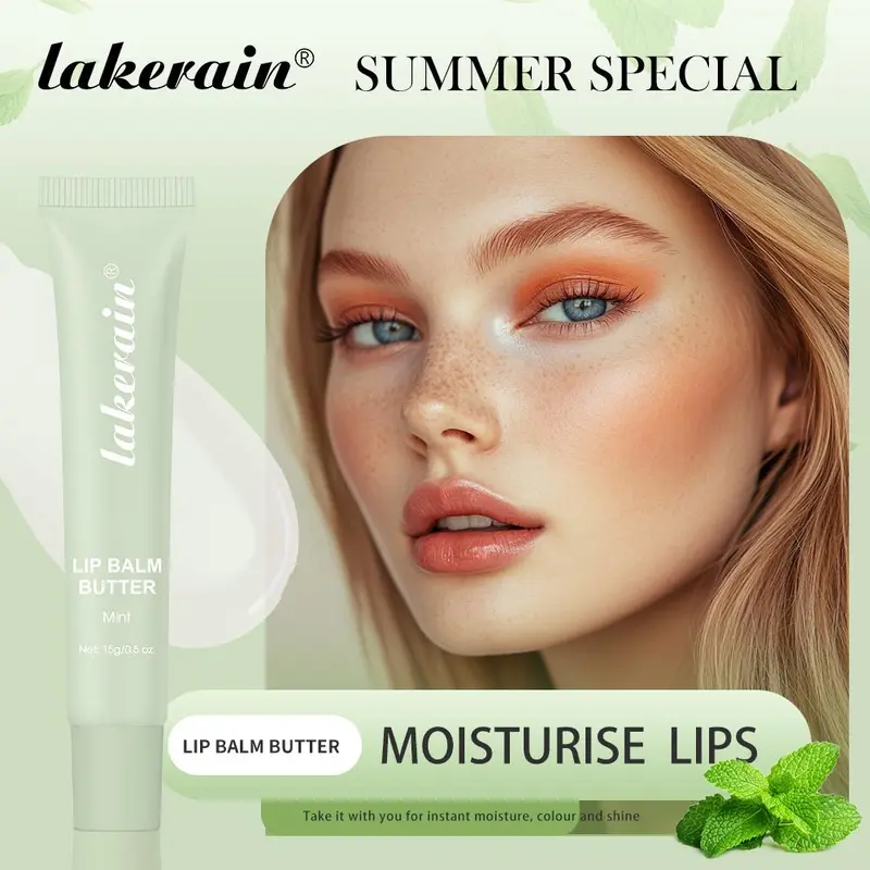 Lip Butter Balm, Moisturizing Lip Balm Set, Sheer Lip Tint, Hydrating Lip Stain, Lip Care Smooth Products for Women & Girls, Plumping Lipstick, Lip Moisturizer, Hydrate, Nourishing Glossy Lip Balm 2