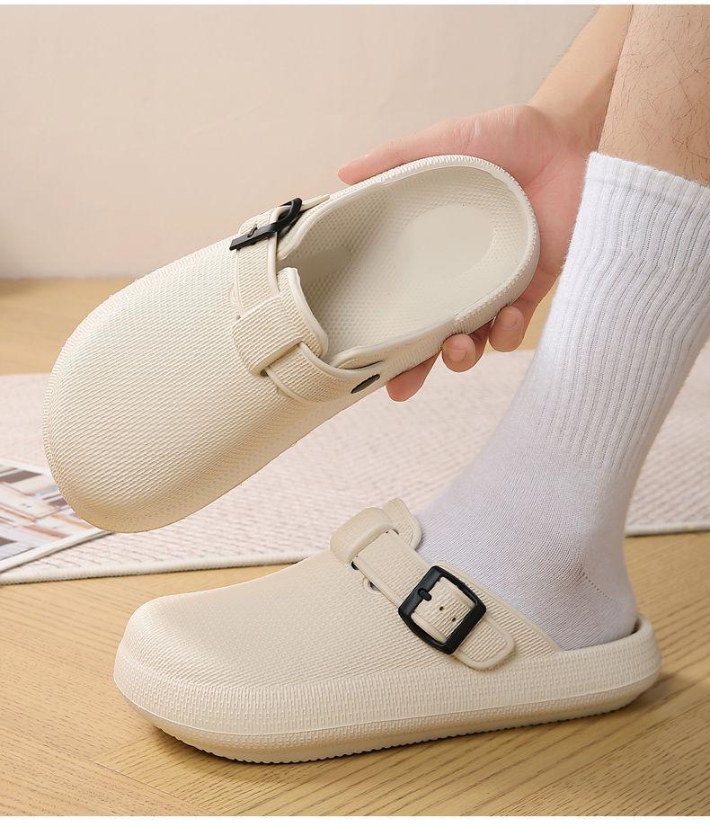 Product Introduction of Dép Đi Biển Mùa Hè Cho Nam, Ngoài Trời, Đế Dày, Không Trơn Trượt, Thường Ngày, Thoải Mái, Không Có Gót, Dép Lười Nửa, Đánh Giá Tích Cực 92%, Năm 2025 15