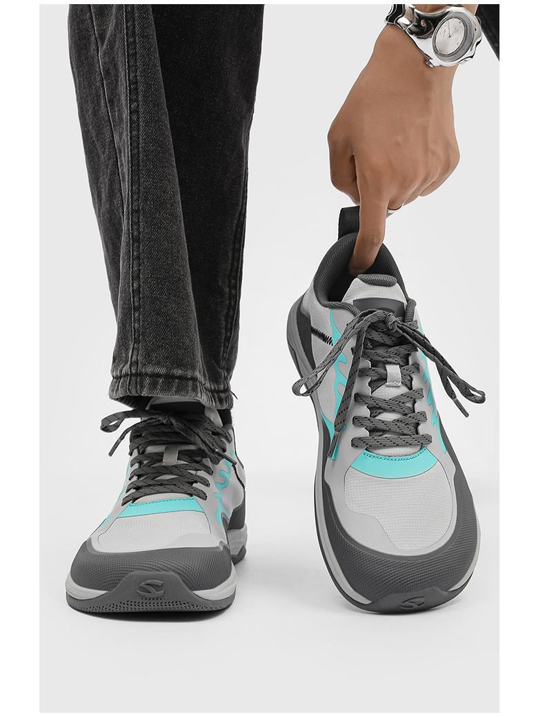 Product Introduction of HOBIBEAR Men's shoes, sports shoes, low cut men's single shoes, outdoor wide toe walking shoes, trendy running shoes 10