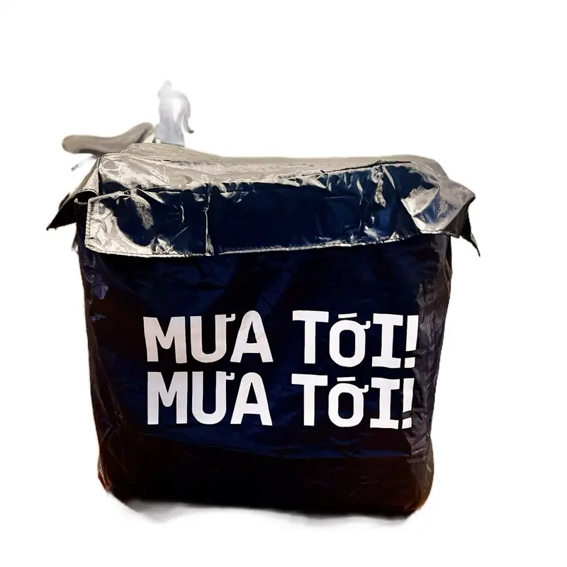 (XẢ KHO) ÁO MƯA TÚI GIAO HÀNG BEAMIN