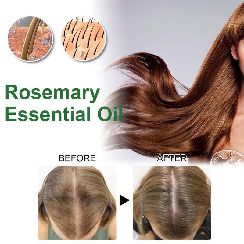 Product Introduction of Rosemary Hair Care Essential Oil Repairs Dry and Frizzy Hair Ends, Nourishes and Softens Hair, and Provides Hair Care Oil 3