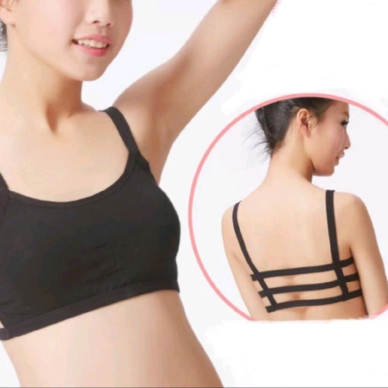 áo bra 3 dây có mút đệm ngực mỏng .có thể tháo ra được combo 3 cái 2