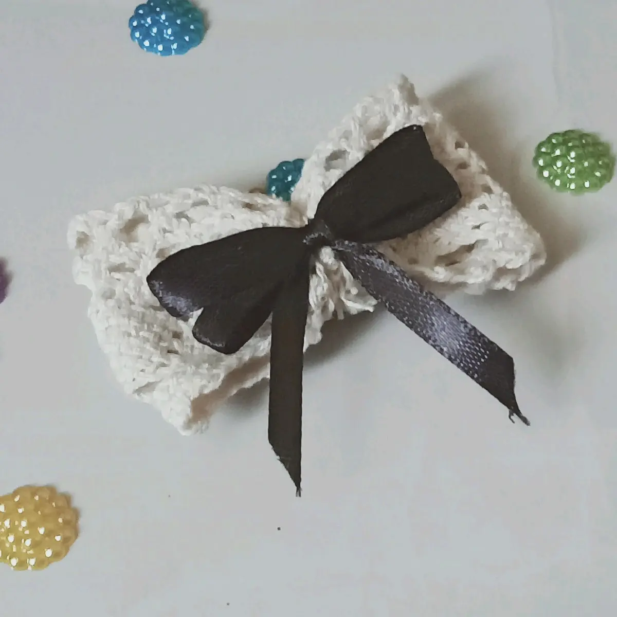 acsesoris perempuan 1 pcs jepit rambut wanita renda pita Sintetis Clips
