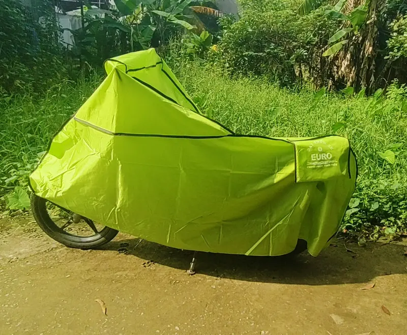 Bạt phủ trùm xe máy Siêu Nhẹ Full Size - Cán PU chống nắng, bụi bẩn - Trùm được tất cả các loại xe máy, tay ga - Giá tốt Phủ Xe bạc trùm xe honda 6