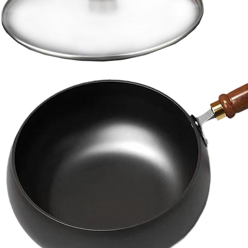 Product Introduction of 11'' Iron Wok Cookware Boiling Gas Frying Pan for Kitchen Hotel Restaurant 2
