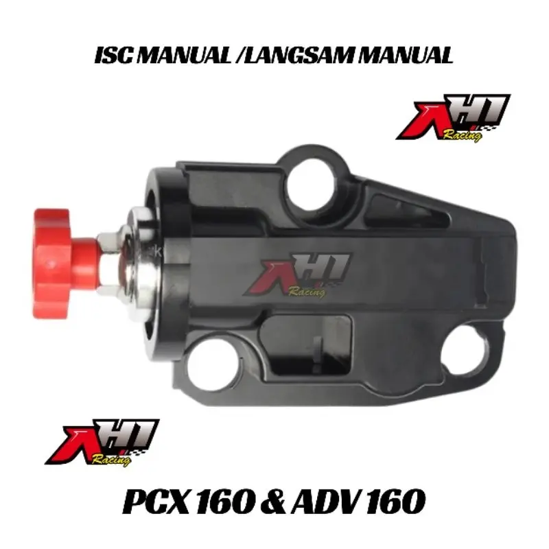 ISC IDLE SPEED CONTROL SETELAN LANGSAM MANUAL AEROX 155 NMAX VARIO BEAT SCOOPY SONIC CB150 CBR 150 PCX ADV CBR NINJA 250 XEON RC MIO M3 MIO J MIO GT XRIDE FINO FI XEON GSX 150 SATRIA FU Fi CRF SUPRA GTR 150 ISC THROTTLE BODY AH1 RACING 8