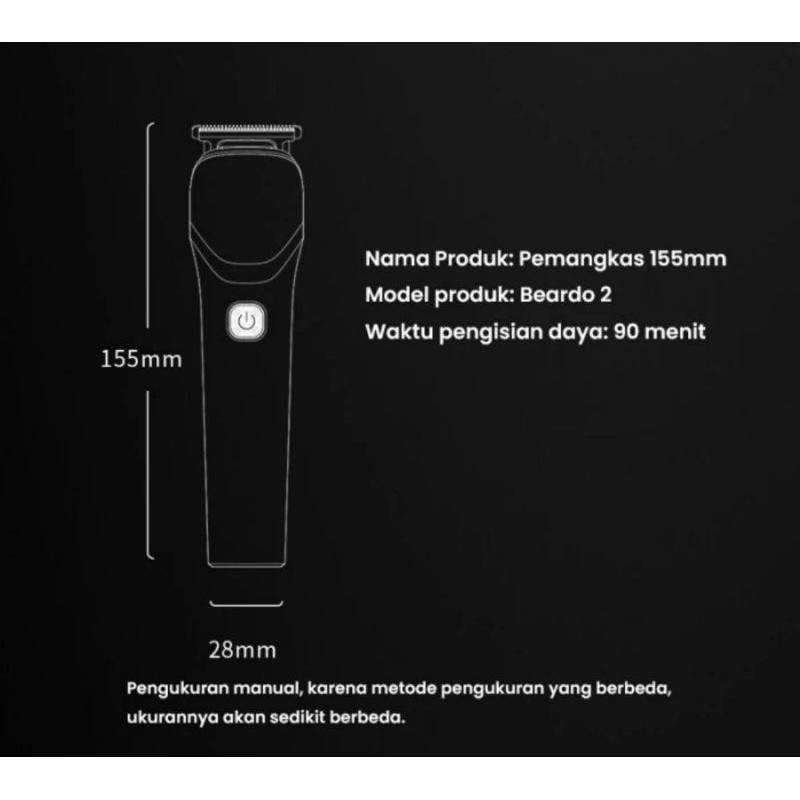 ENCHEN Beardo 2 Smart Cordless Hair Clipper Trimmer Type-C Alat Cukur 4