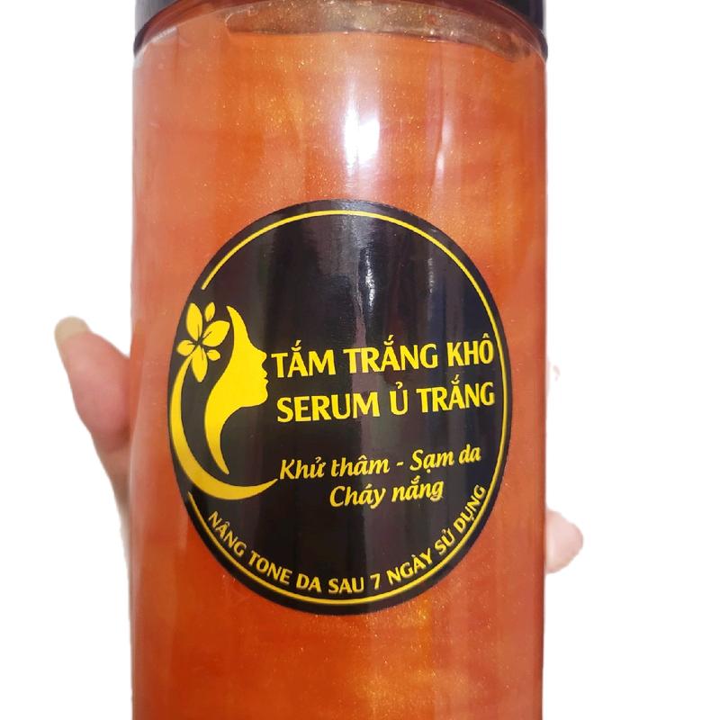 Tắm trắng khô, serum ủ trắng cho body k embody taybao chet