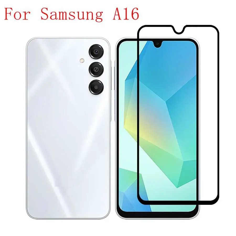 Kính Cường Lực, Dành Cho Samsung Galaxy A16 5G, Bảo Vệ Màn Hình, Kính Chống Rơi Nhôm Cao, Dành Cho Samsung A16 SM-A166B, Tương Thích Với Galaxy A16 5G Và Điện Thoại, Phim Bảo Vệ Phụ Kiện
