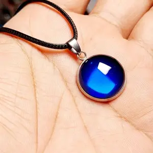 Kalung batu king safir round / sapohire bulat Ring monel terlaris #BATUAKIK