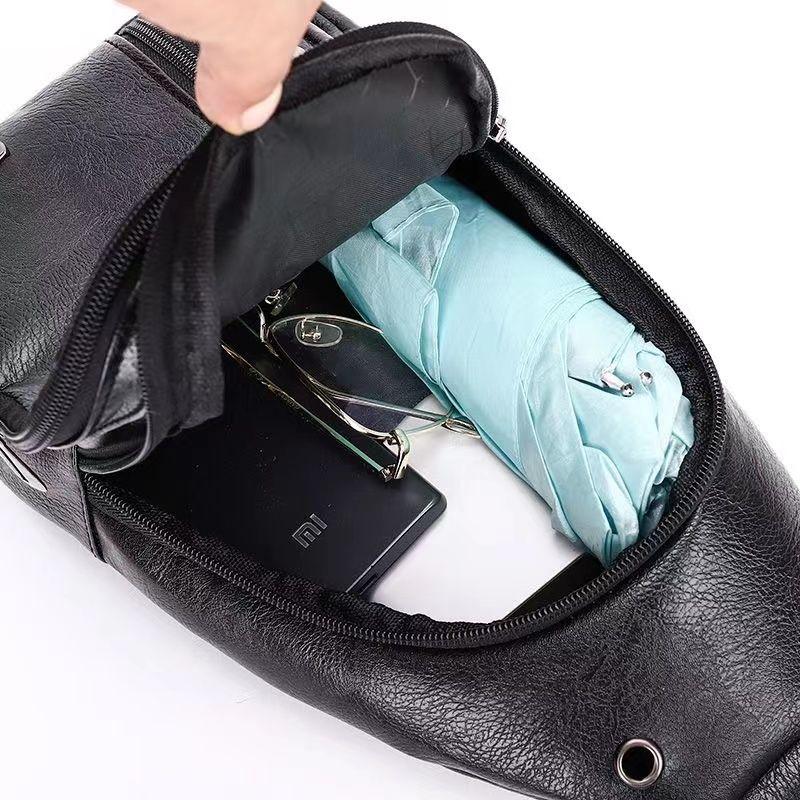 Túi Đeo Ngực, Xu Hướng Nhật Bản Và Hàn Quốc, Phong Cách Cá Tính, Túi Đeo Ngực Nam, Thời Trang Thường Ngày Túi Đeo Vai, Túi Nam Hàn Quốc, Túi Đeo Chéo Bag 5