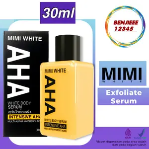 [READY] MIMI WHITE AHA SERUM BODY LOTION THAILAND ORIGINAL 100% white body serum aha mimiwhite viral Memutihkan Mencerahkan