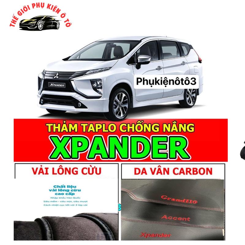 Thảm phủ Taplo Xe Xpander Xpander cross 2018 - 2024 Cao Cấp